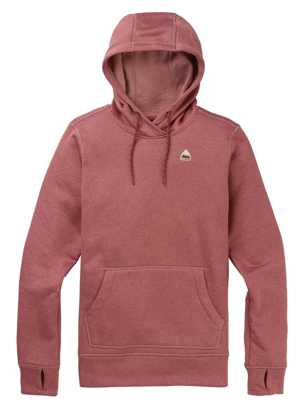Burton Women's Oak Pullover Hoodie Rose Brown Heather, Small