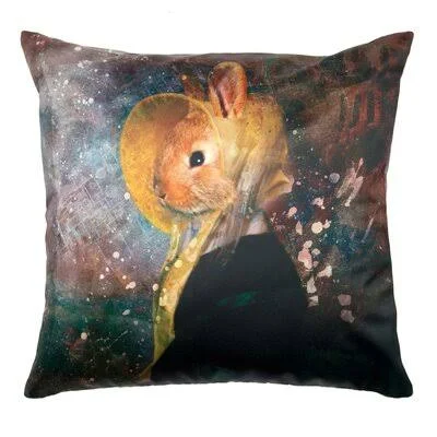 Rabbit Square Pillow Cover Madura