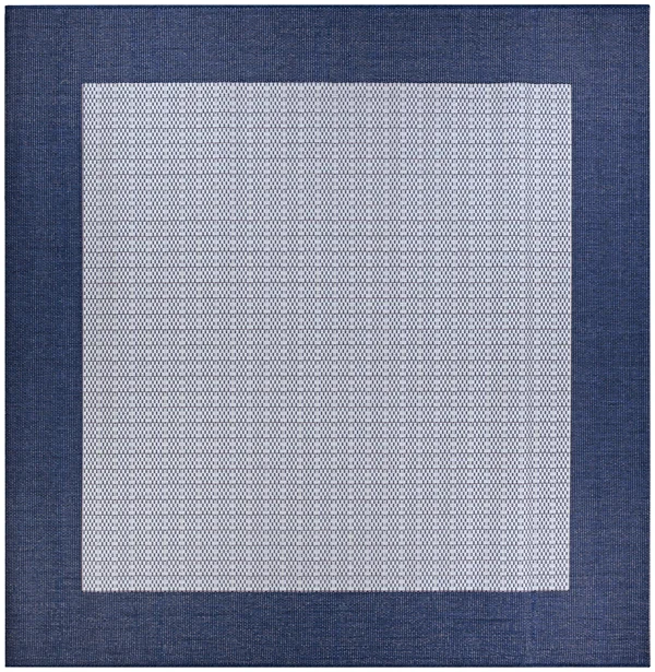 Couristan Recife Checkered Field Indoor/Outdoor Square Rug, 8&6