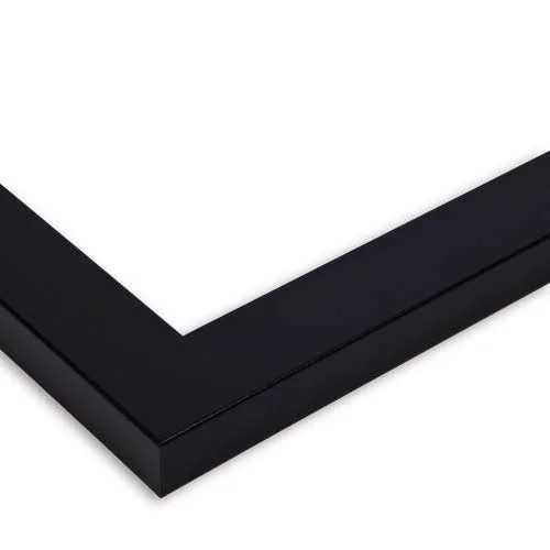 Collage Picture Frame, Satin Black Frame with 3 openings for 8x10 Photos with Brown Peat Mat. D3926DN225, ArtToFrames