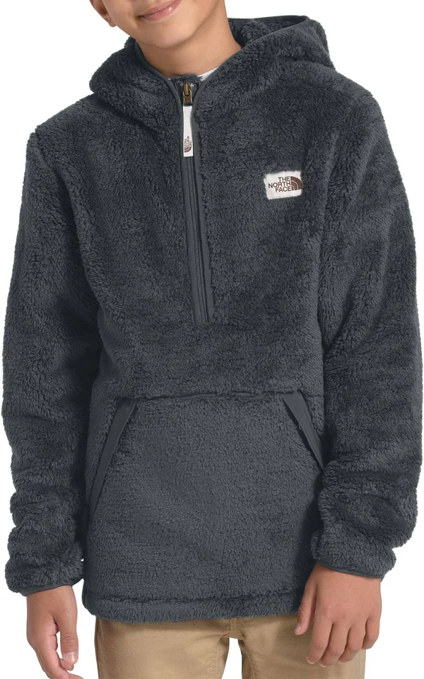 The North Face Boys& Campshire Hoodie - Xs - Asphalt Grey