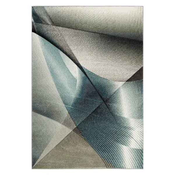 Safavieh Hollywood HLW715D 6&7x22 x 6&7x22 Square Grey, Teal Area Rug