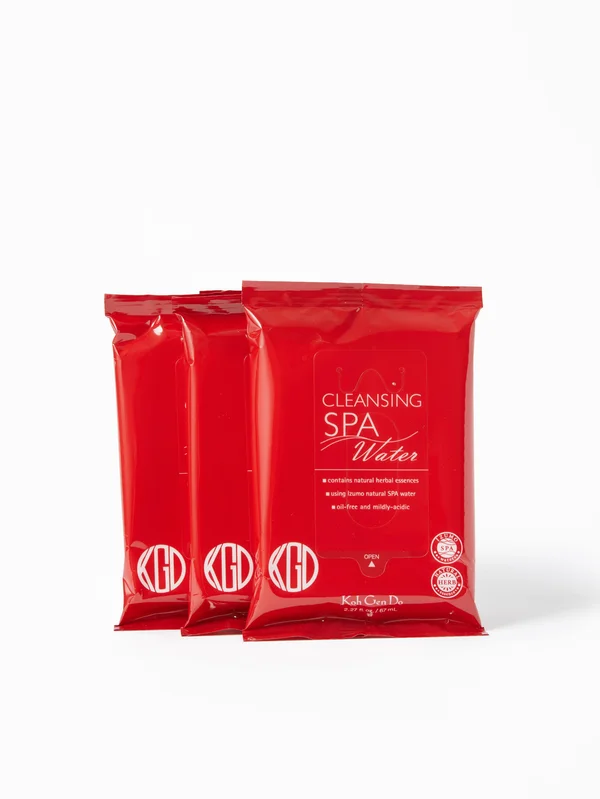 Koh Gen Do Cleansing Water Cloths - 3 packs - 10 cloths per pack