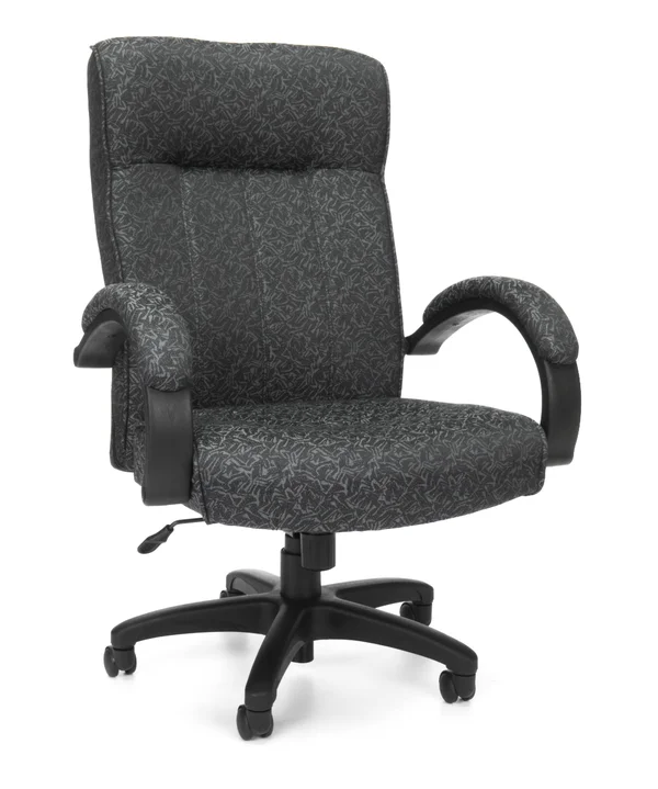 Ofm 453-301 - Stature Series Upholstered Executive Mid-Back Conference Chair - Gray
