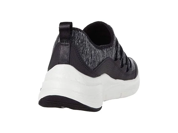 Skechers Women's Arch Fit Rainbow View Slip On - Black/White