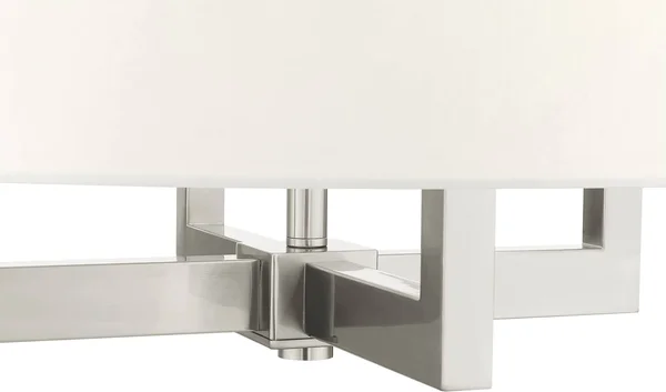 Livex Lighting Cresthaven 4 Light Brushed Nickel Chandelier 48786-91