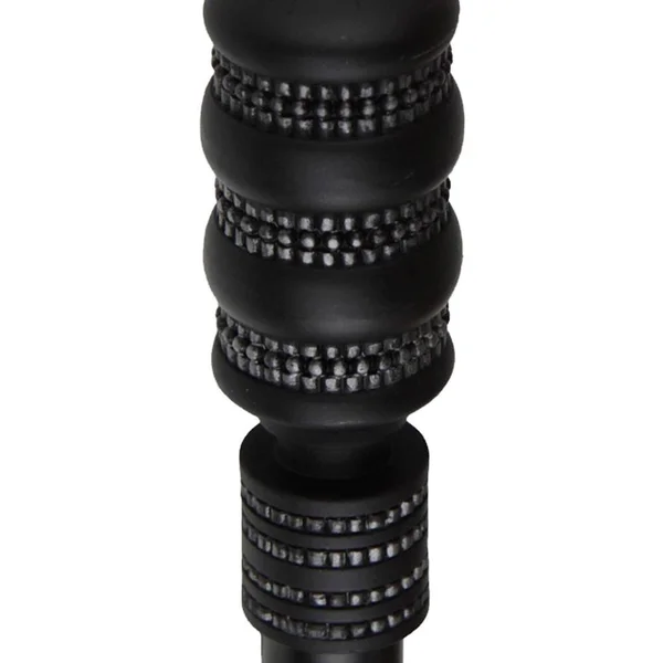 Rod Desyne Dollop Double Curtain Rod, Black