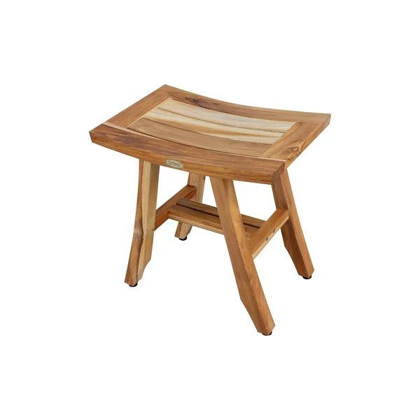DecoTeak ED994 Satori 18x22 Solid Teak Shower and Bathroom Seat EarthyTeak Shower Accessories Shower SEATS Shower