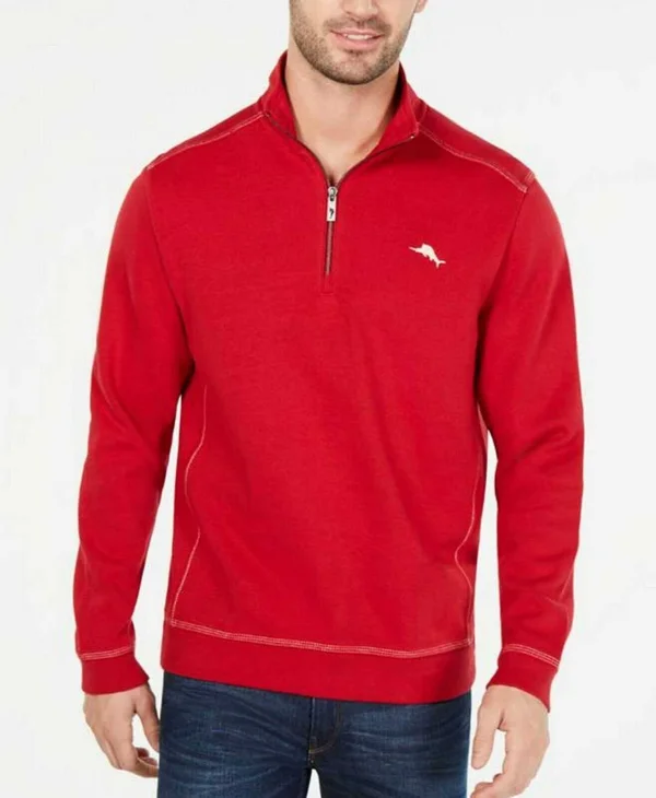 Tommy Bahama Mens Poinsettia Marlin Sweatshirt (XXXL/TTTG - Scooter Red)