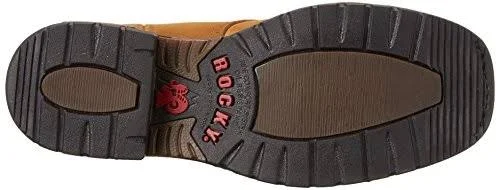 Rocky Men's 11 Western Saddle Original Ride Steel Toe Rkyw041, Size: 7, Brown