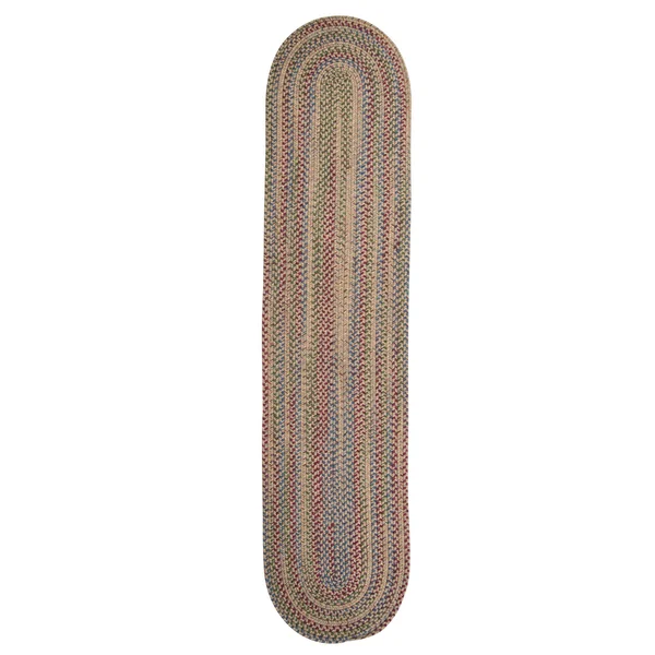 Colonial Mills Worley Natural Rug - 2 ft x 7 ft Runner Oval