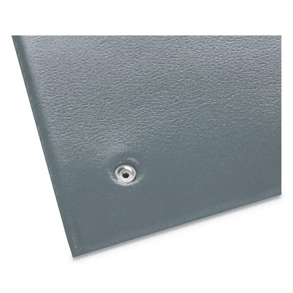 Crown Antistatic Comfort-King Mat Sponge 24 x 60 Steel Gray