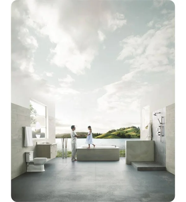 Toto Soiree Single Function Handshower Set in Polished Nickel