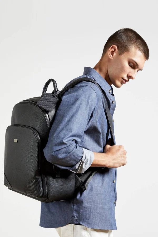 Ted Baker Men's Riviera Textured Rucksack - Black