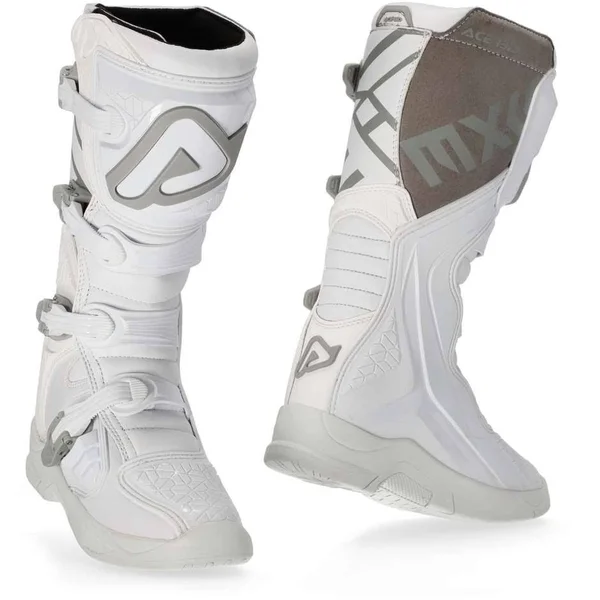 Acerbis X-Team Motocross Boots, White, Size 47