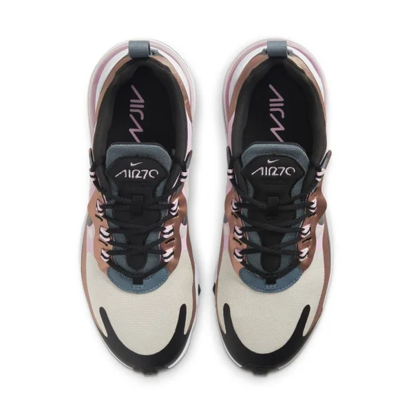 Nike Air Max 270 React Women's Shoes in Brown - Size: 8.5, CT1833-100