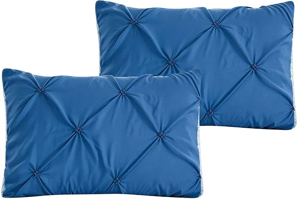Olivia Gray Olympia 7-Piece Reversible Comforter Set in Blush - King