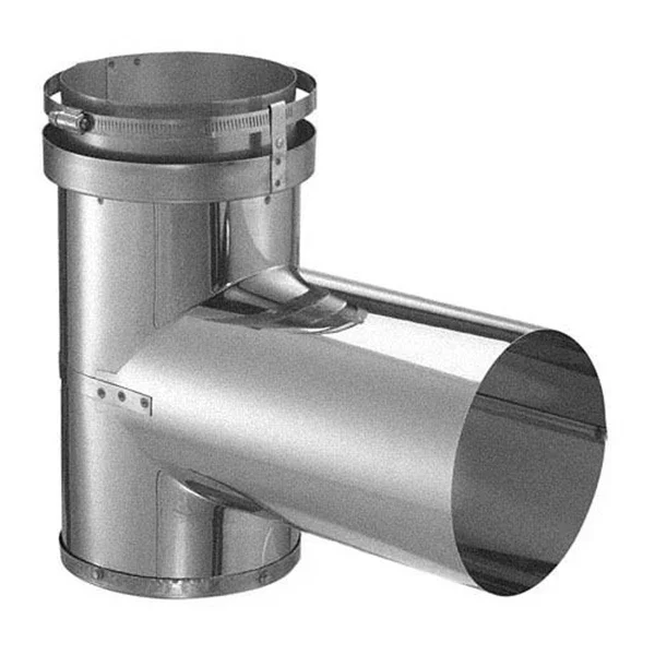Duraflex Al 8DFA-T 8 in. Dia Tee