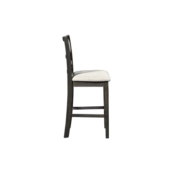 New Classic Furniture GIA Counter Chairs, Set of 2, Gray