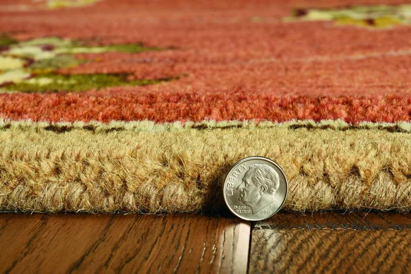 5&6x22 Round Wool Sienna Area Rug