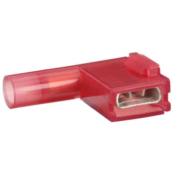 Power First 24C707 Female Flag Disconnect, red, 22-18Awg, pk50