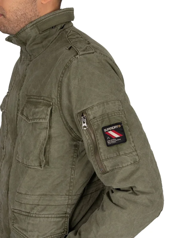 Superdry - M5010351A - Green, XL