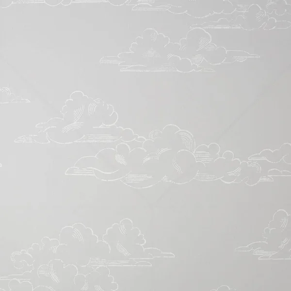Vintage Cloud Grey Wallpaper - Gray