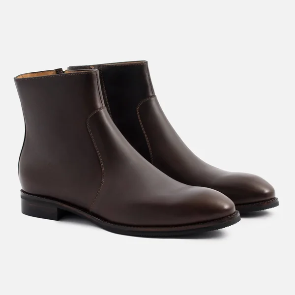 Beckett Simonon Easton Side-Zip Boots - Pull-Up, Walnut, Size 9.5, Men's Boot