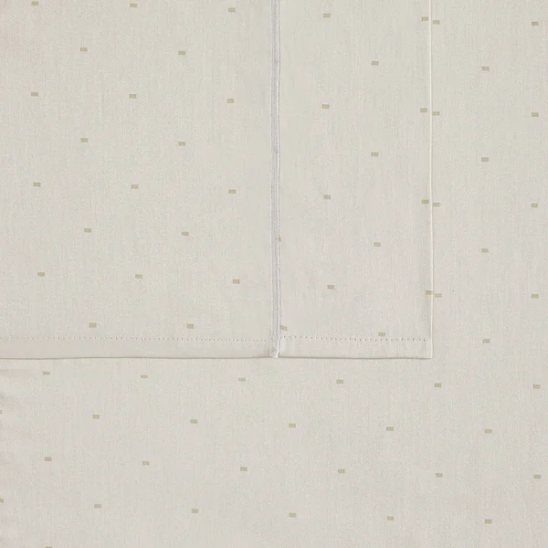 Charisma 310 Thread Count Classic Dot Sheet Set Skyway