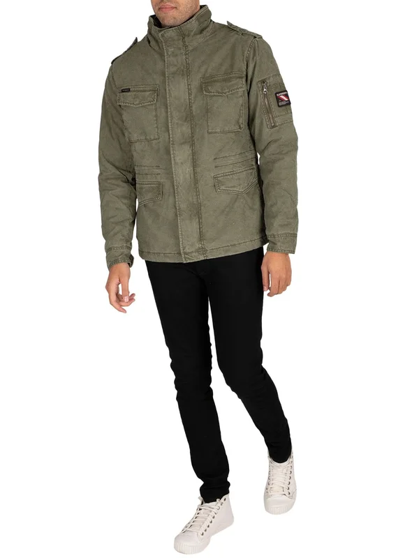 Superdry - M5010351A - Green, XL