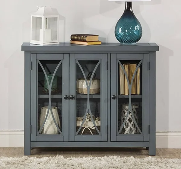 Hillsdale Furniture Bayside Three (3) Door Cabinet - Robin Egg Blue