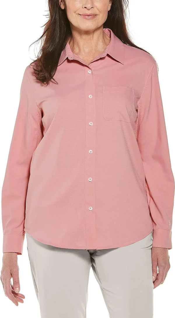 Coolibar UPF 50+ Women's Aricia Sun Shirt - Sun Protective