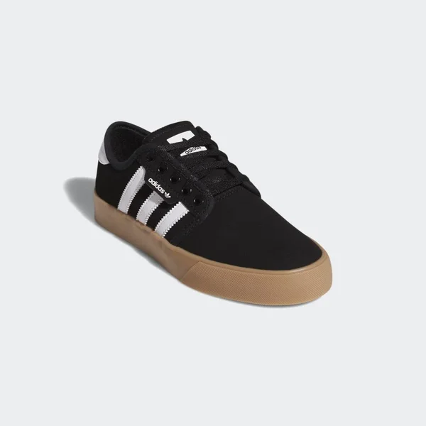 Adidas Seeley Shoes - Kids - Core Black, Cloud White, Gum - 11K