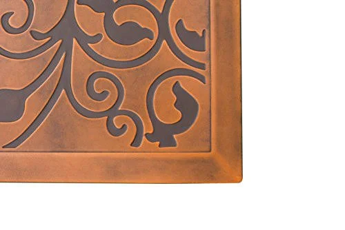Amcomfy Kitchen Anti Fatigue Mat Comfort Floor Mats 24 by 70 inch - Antique Series