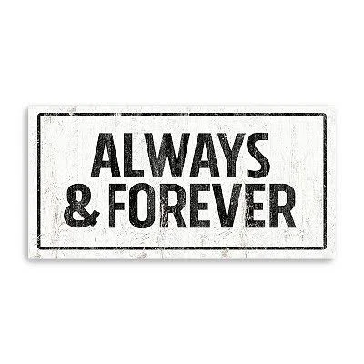 Always and Forever Giclee Canvas Art Print