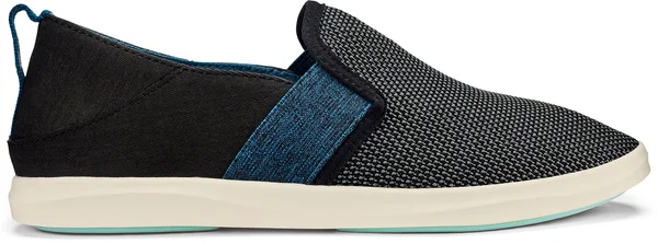 Olukai Hale&iwa Black/Teal - Women's, Size: 11