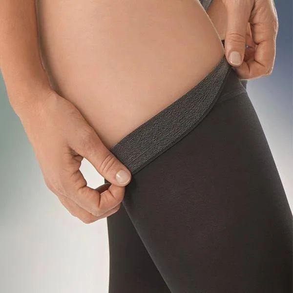 Jobst Ultrasheer Sensitive Thigh 30-40 Closed Toe Petite Classic Black