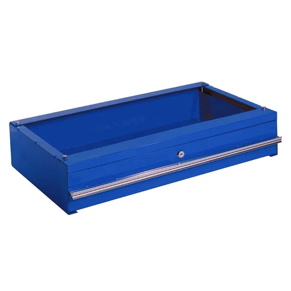 Sunex 8013ABK Service Cart with Locking Top and Drawer (Black)