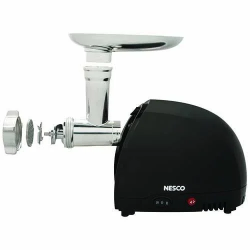 Nesco FG-100 Food Grinder, Stainless Steel/Black