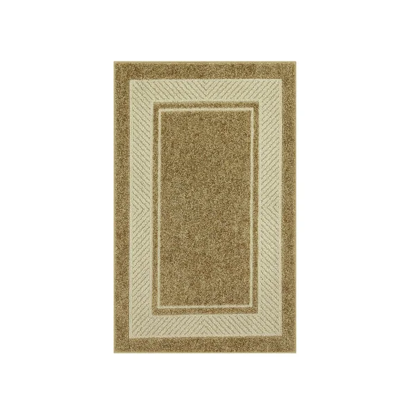 Maples Estate Border Rug - Beig/Green, 7x10 ft