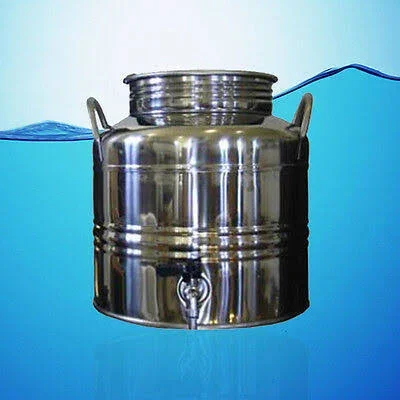 Superfustinox Stainless Steel Water Dispenser Fusti 15 Liter 3.96 Gal
