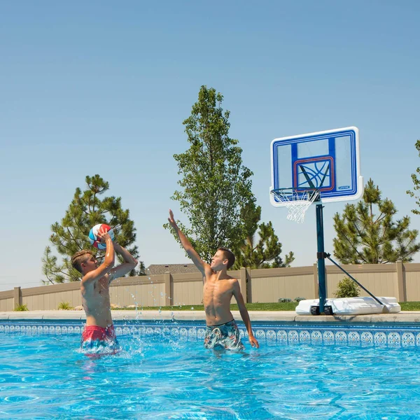 Lifetime Fusion 44 Poolside Basketball Hoop - Blue/White