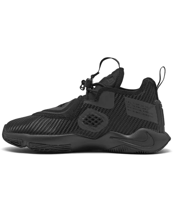 Nike Big Kids& Lebron Soldier 14 Basketball Shoes CN8689 - 7.0 - Black