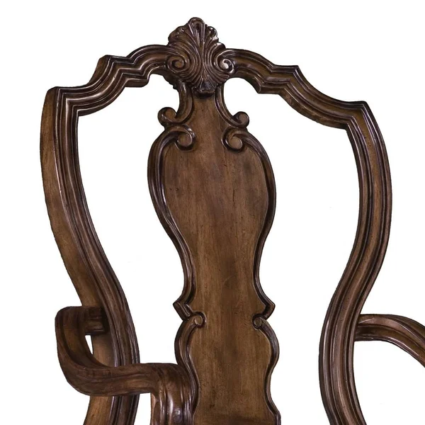 Pulaski San Mateo Carved Back Arm Chair