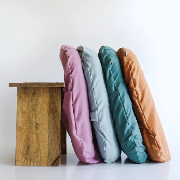 Snuggle Me Assembled Lounger in Sparrow, 100% Organic Cotton