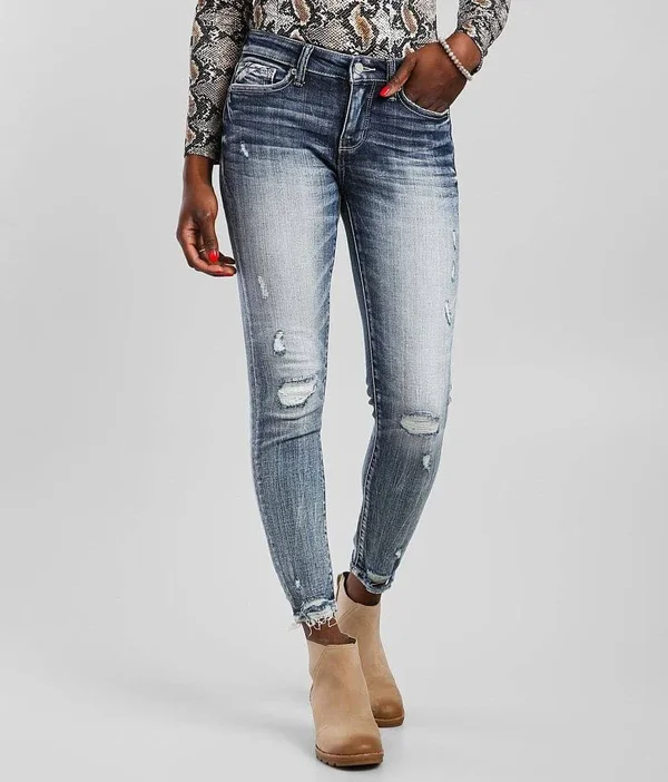 Buckle Black Fit NO. 53 Mid-Rise Ankle Skinny Jean - Blue 38/27 - Women