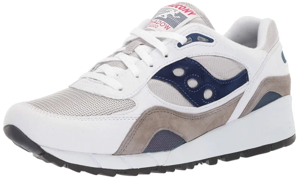 Saucony Shadow 6000-WHITE/GREY/NAVY-7