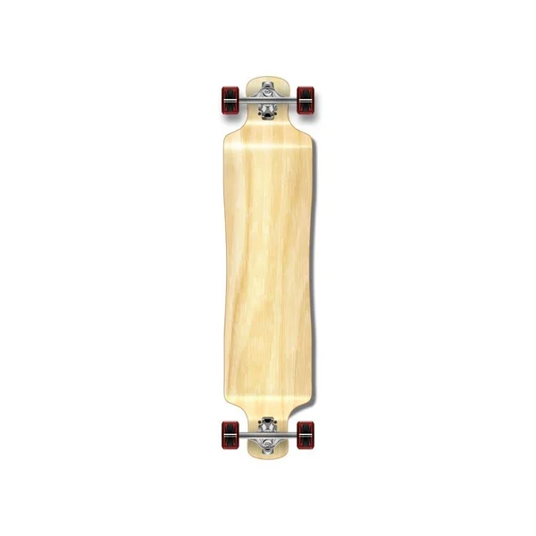 Yocaher Lowrider Blank Longboard Complete - Natural