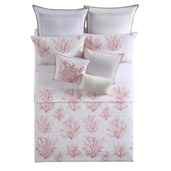Oceanfront Resort Cove Quilt Set Blue King