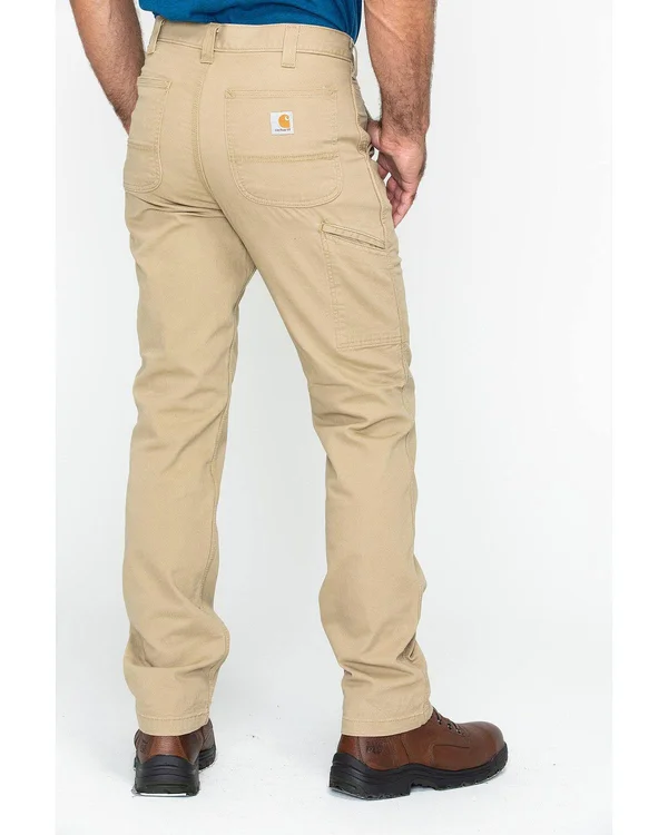 Carhartt Men's Rugged Flex Rigby Dungaree Tan